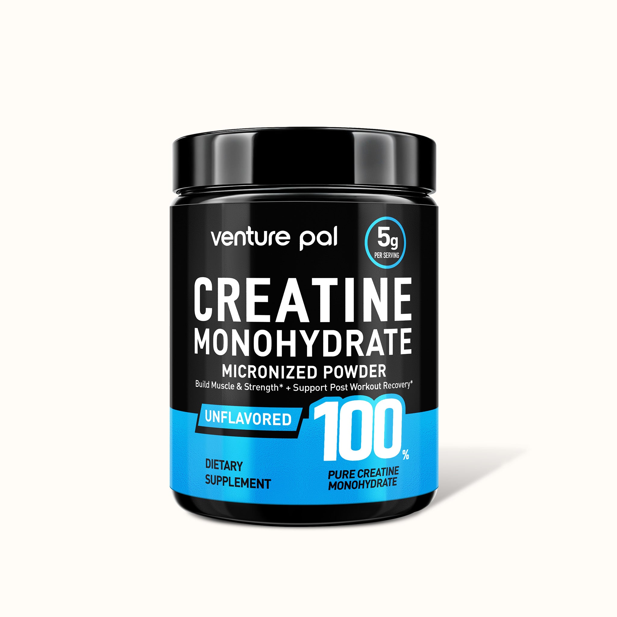 Venture Pal Micronized Creatine Monohydrate Powder – 60 Servings