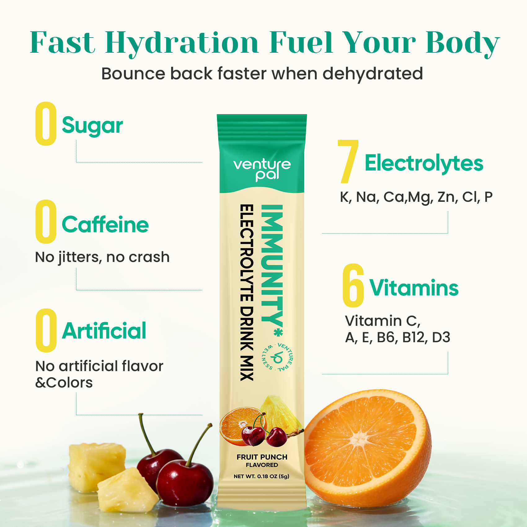 Immune Electrolyte Drink Mix - Variety Pack