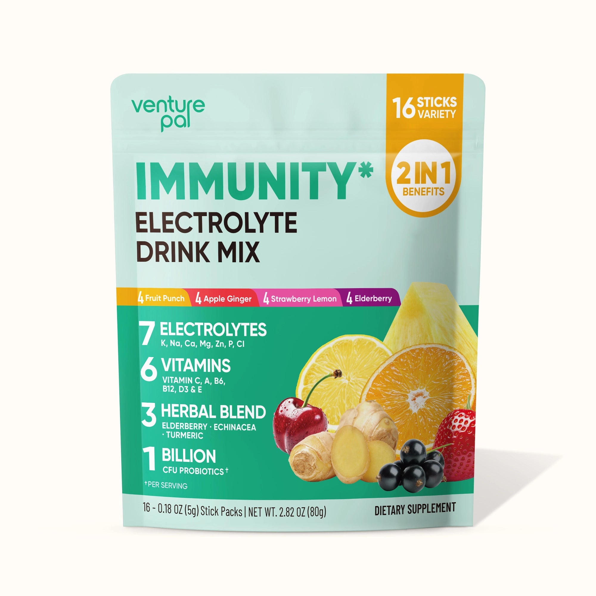 Immune Electrolyte Drink Mix - Variety Pack