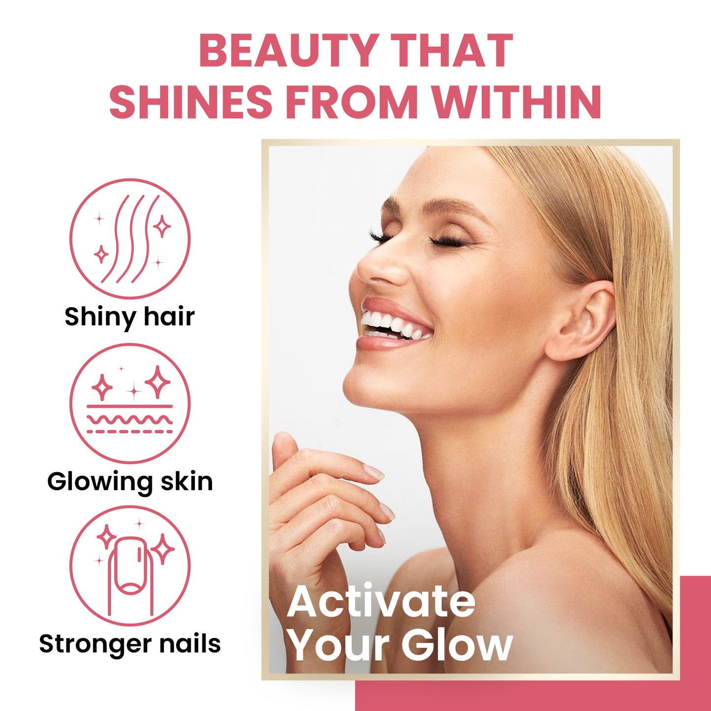 Venture Pal Biotin Gummies – Strawberry