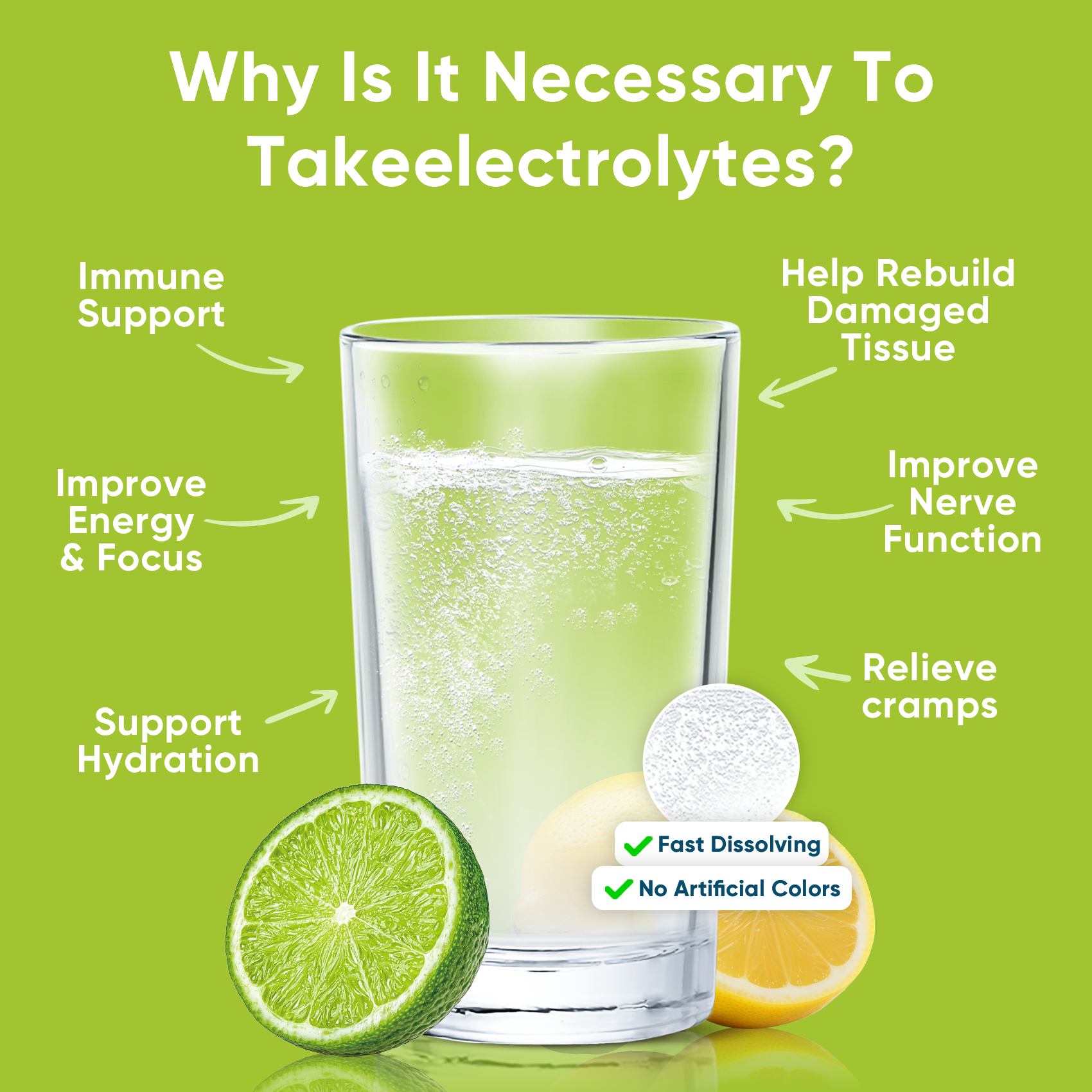 Sugar Free Electrolyte Powder Packets