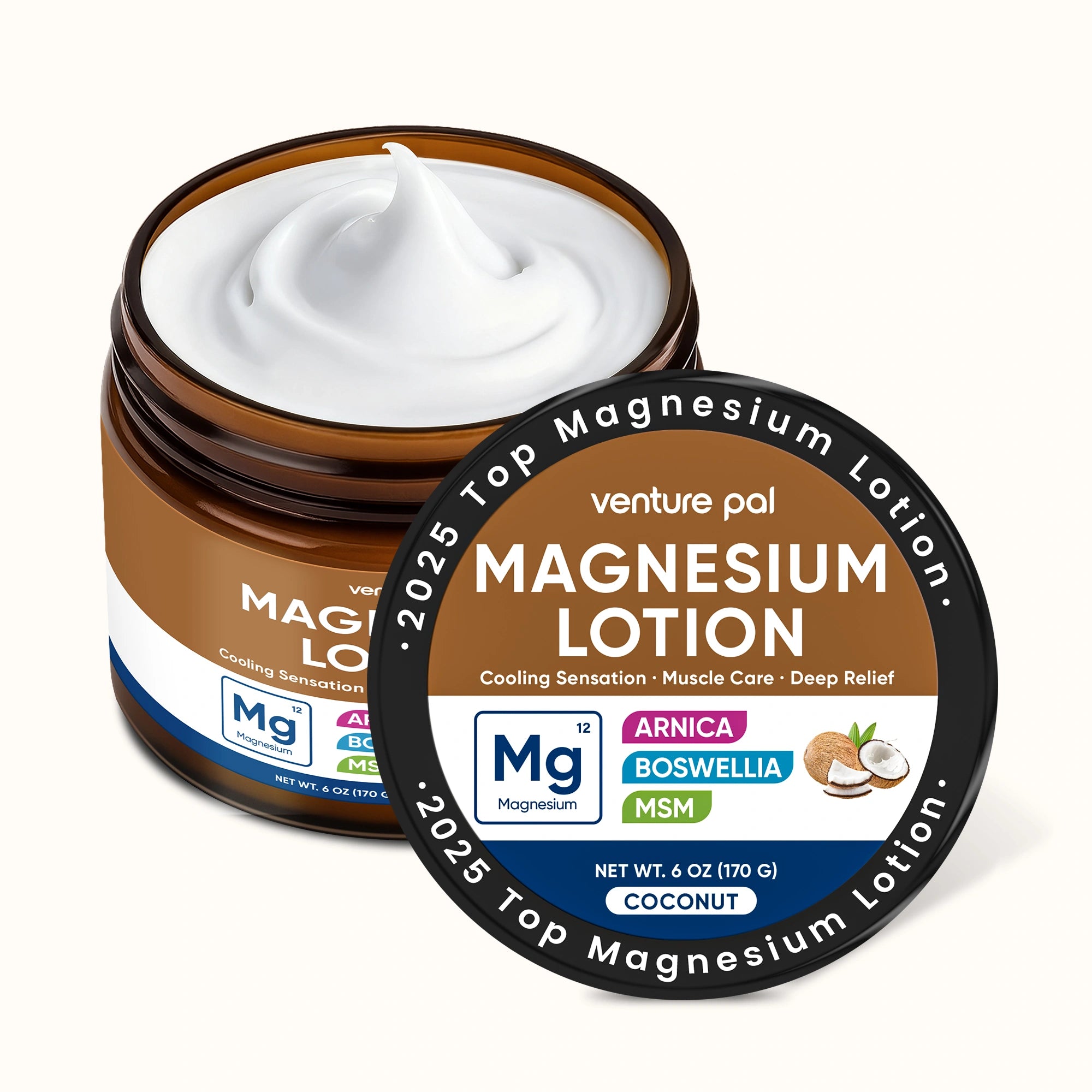 Cooling Magnesium Lotion - Coconut