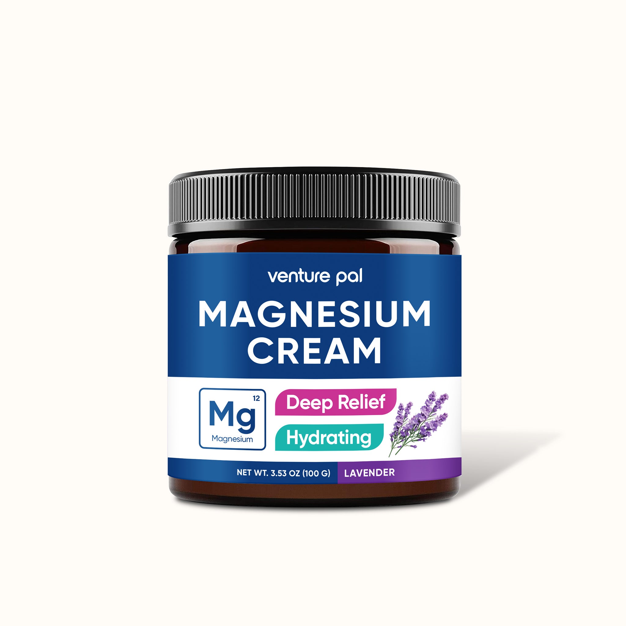 Magnesium Lotion, Topical Magnesium Cream - Lavender