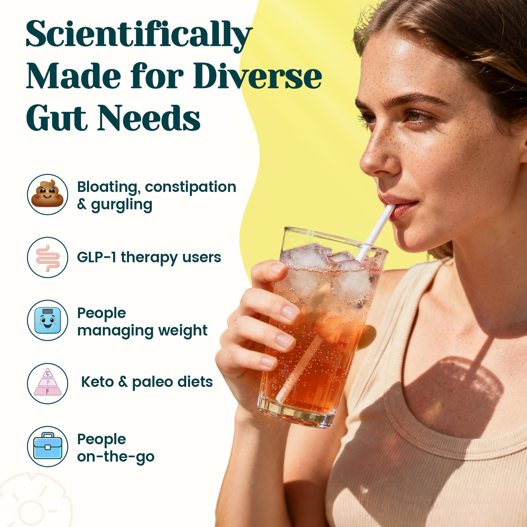 4-in-1 Fiber Supplement - Fruit Punch