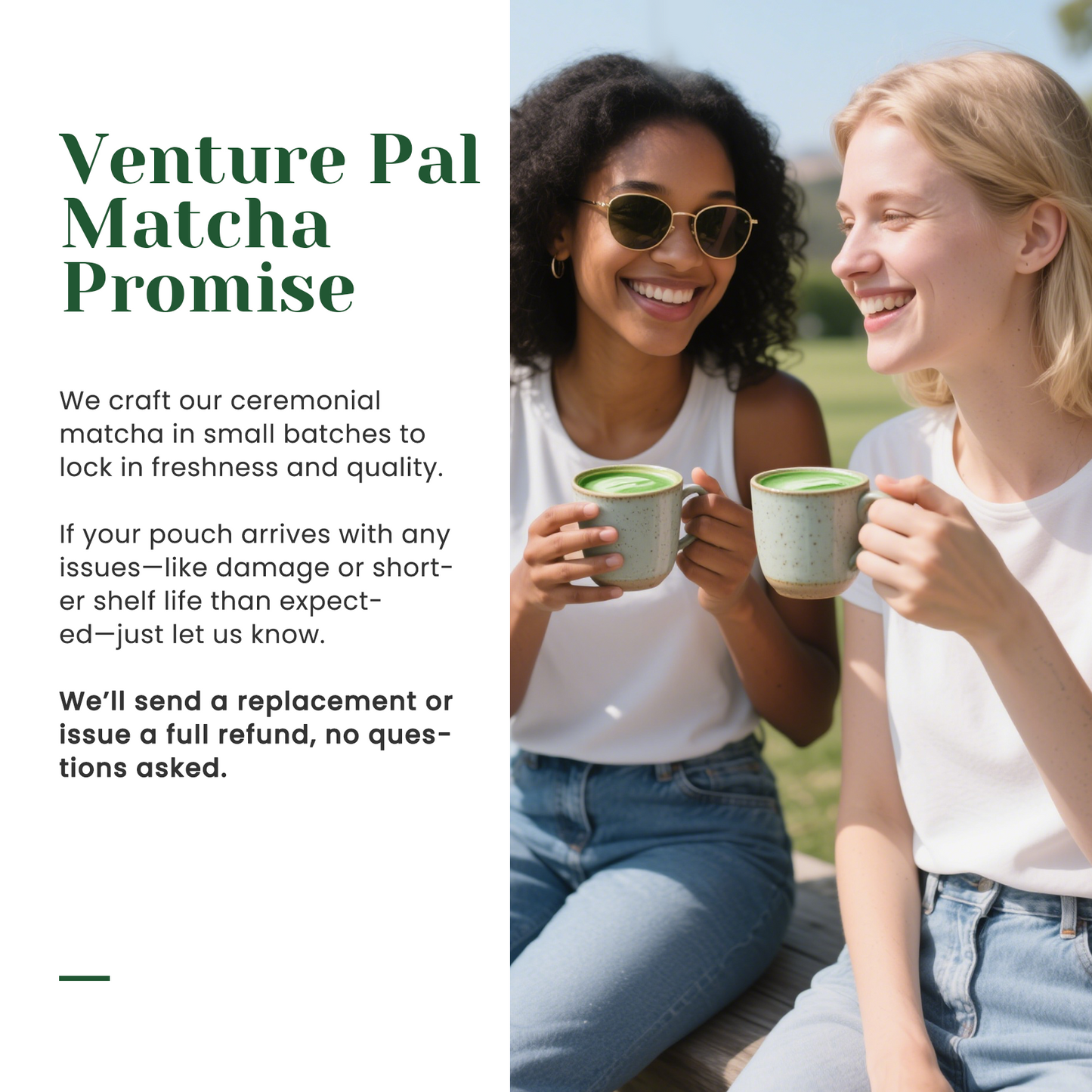 Venture Pal Ceremonial Grade Matcha Powder - 30g/1.06oz