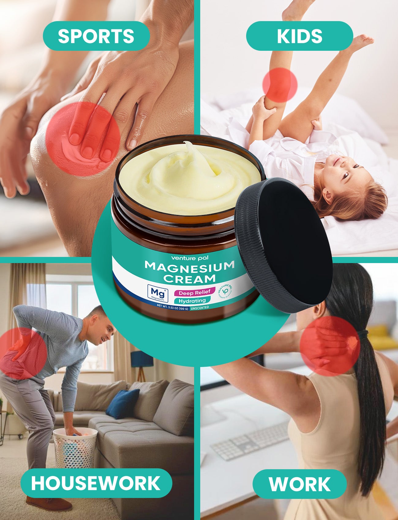 Topical Magnesium Cream