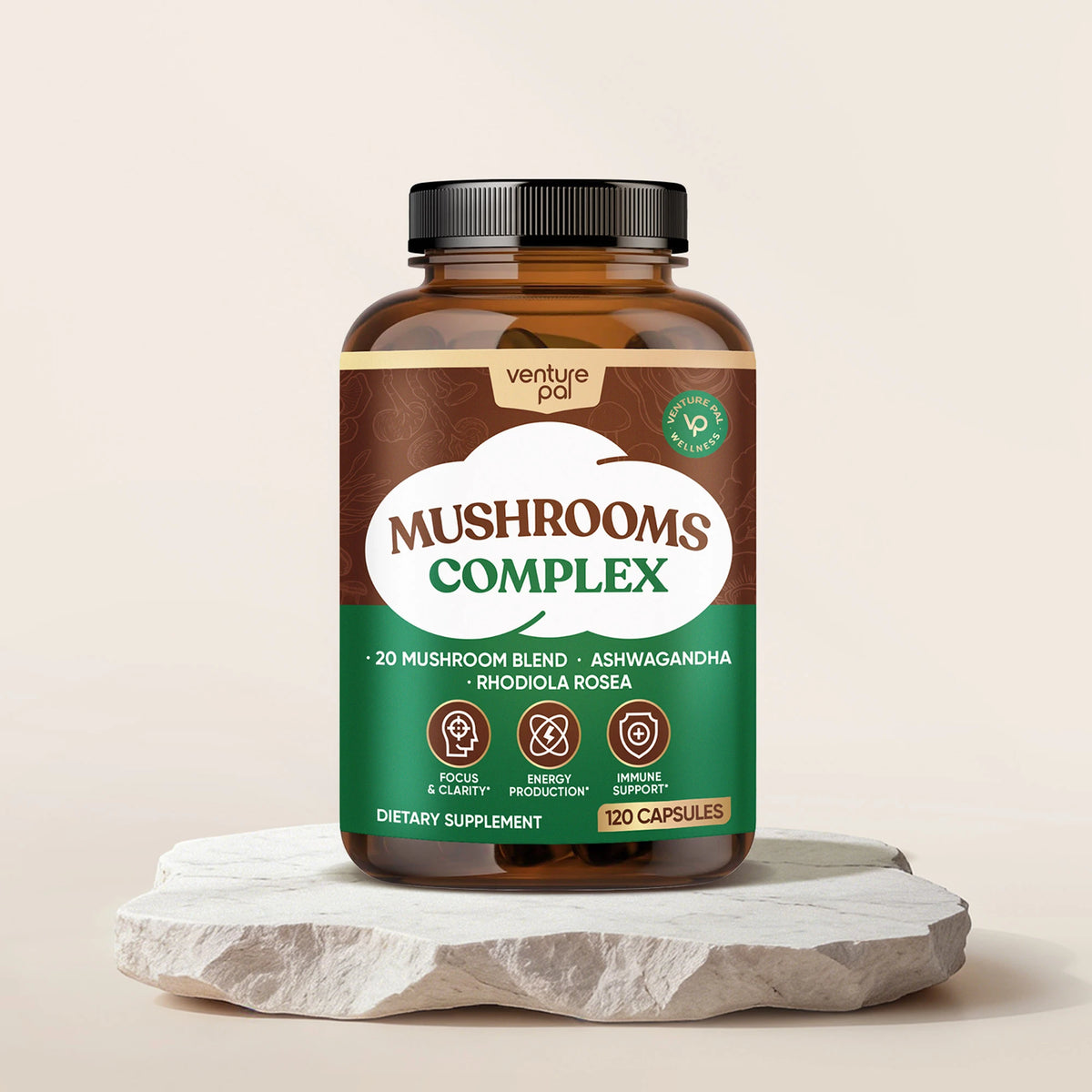 20-Mushroom Extract Capsules