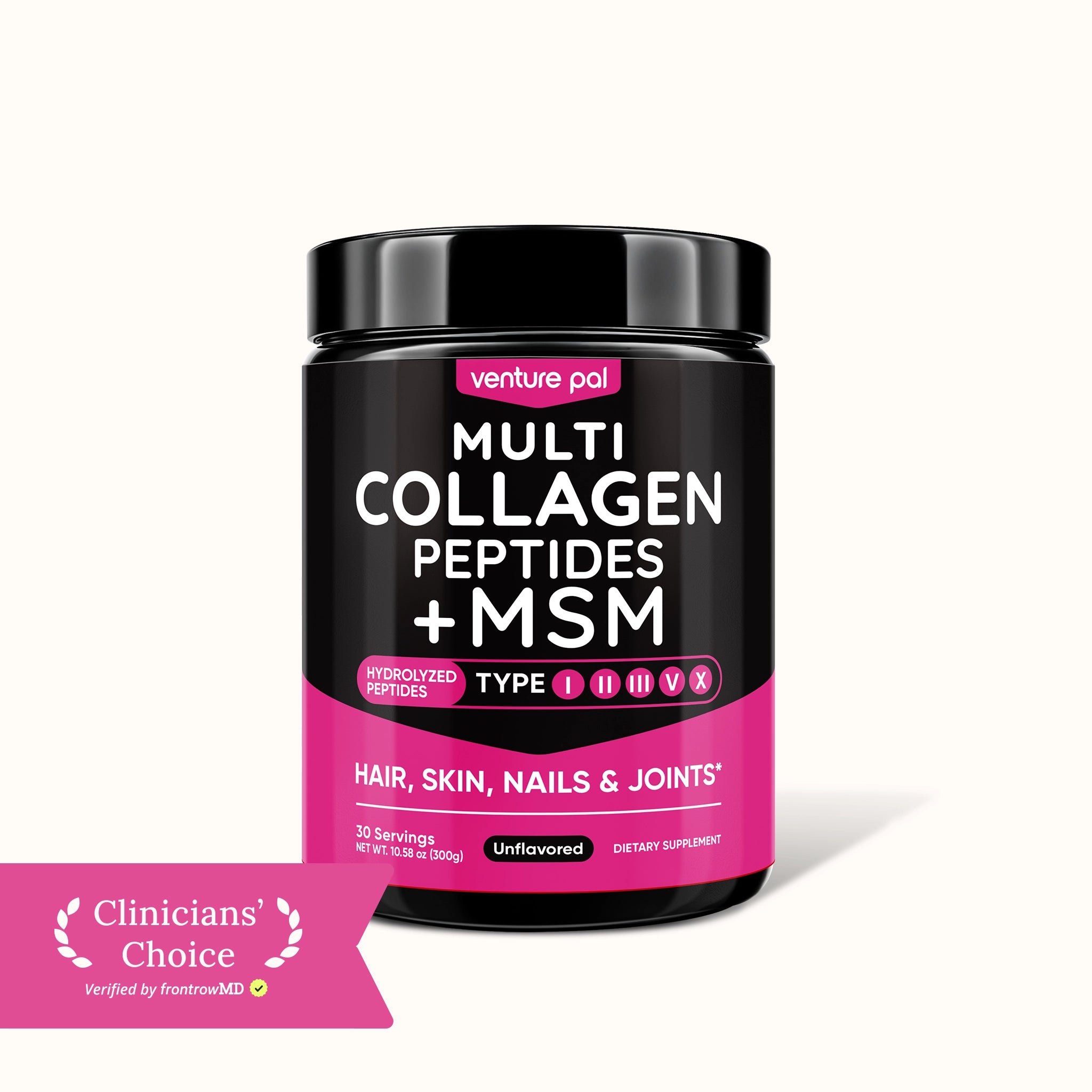 Multi Collagen Powder - Unflavored - 30 Servings