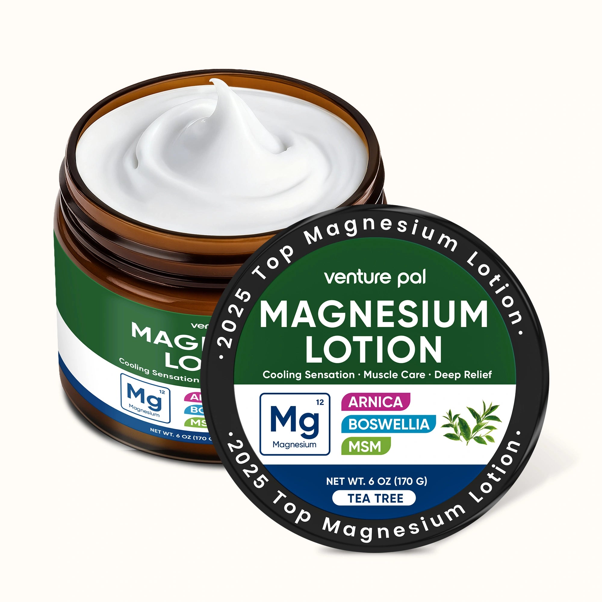 Cooling Magnesium Lotion - Tea Tree