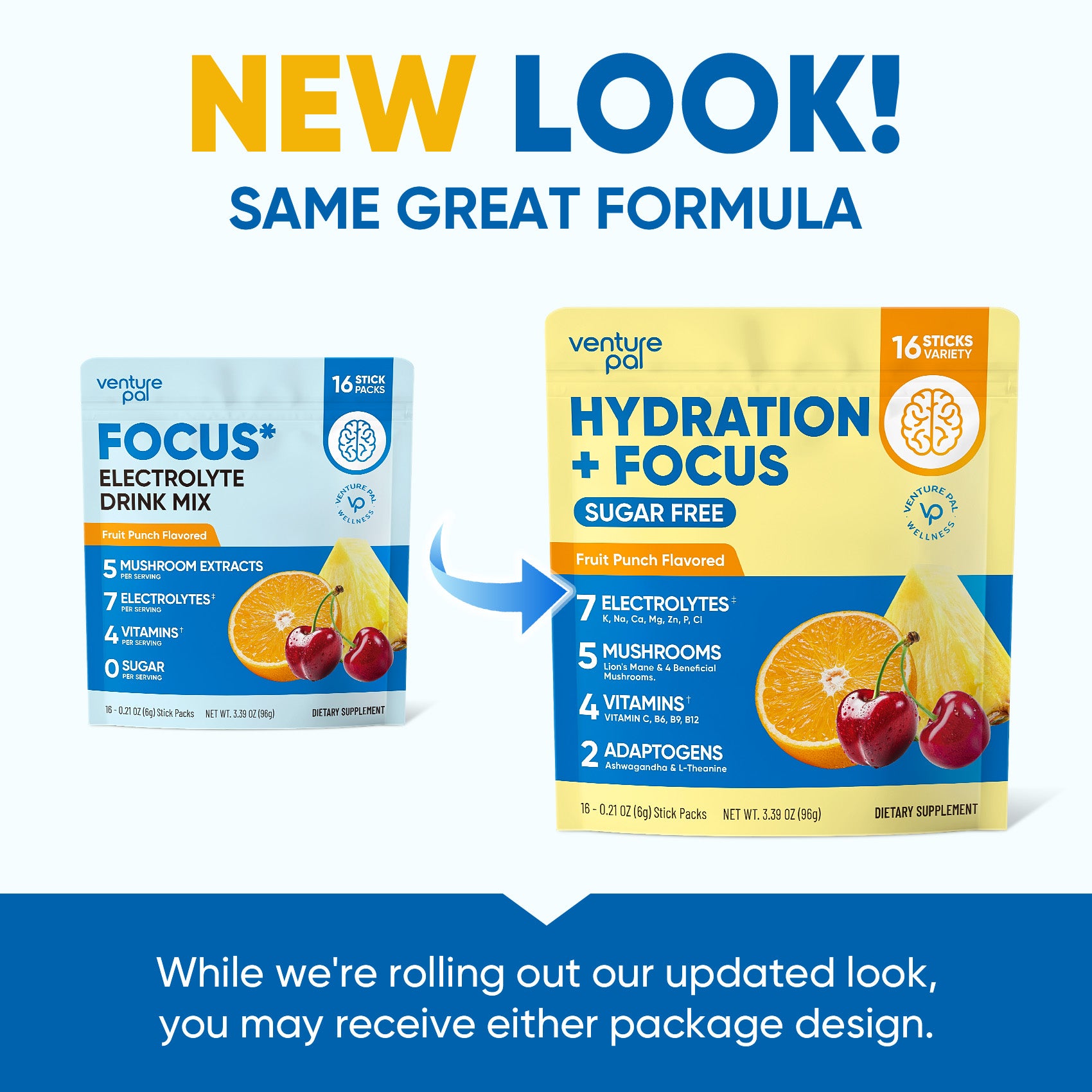 Focus Electrolyte Drink Mix