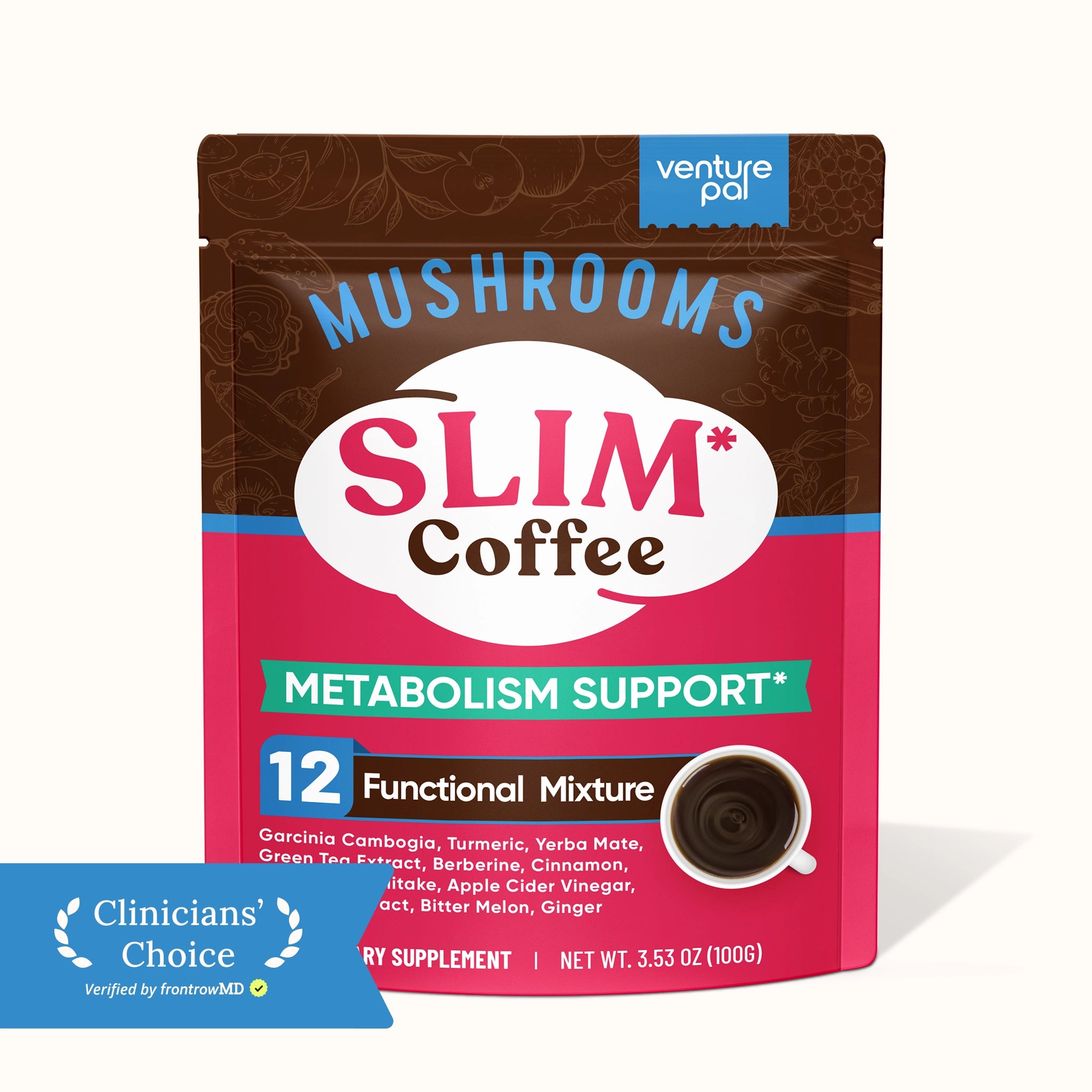 Slim Mushroom Coffee - 40 Servings