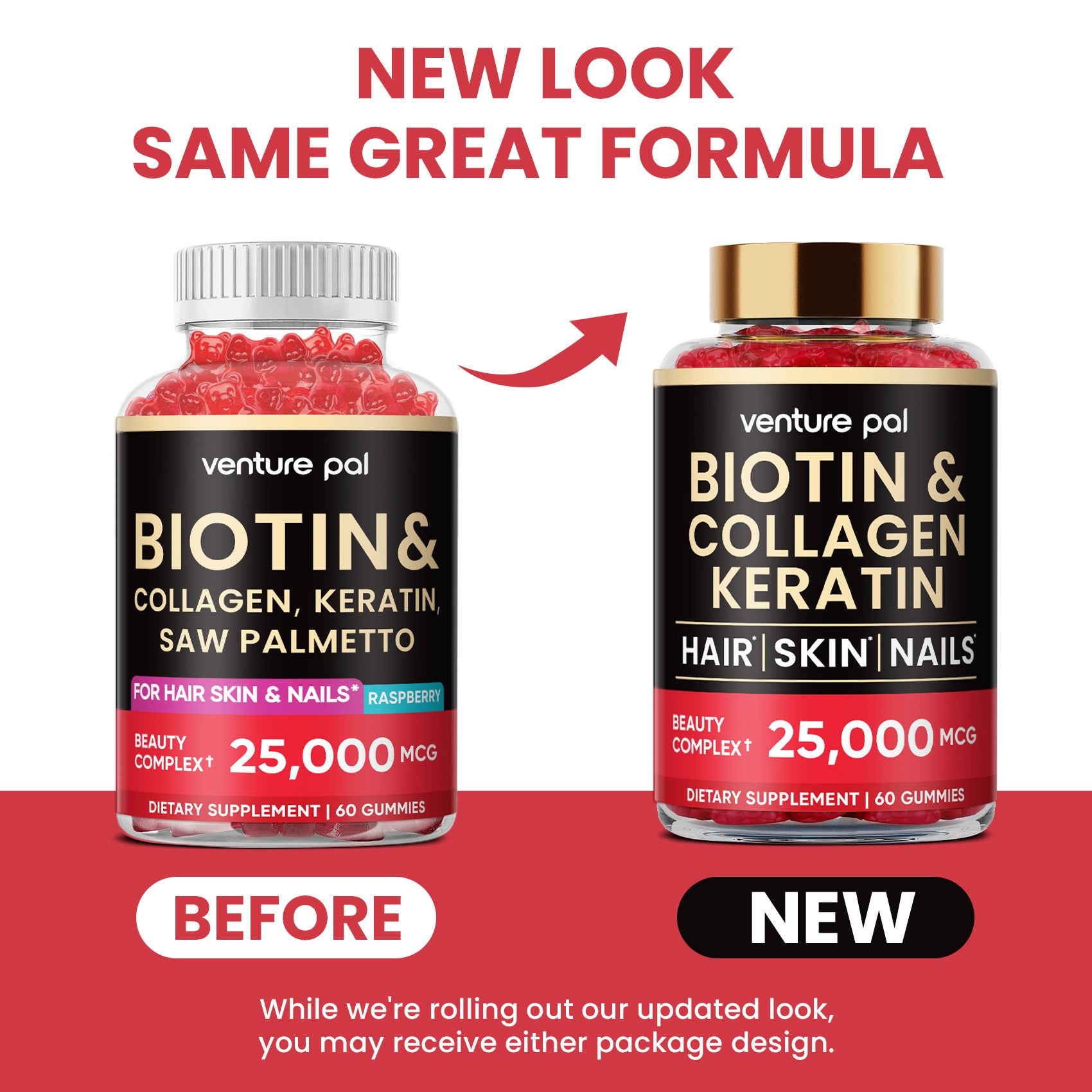 Biotin Gummies – Raspberry