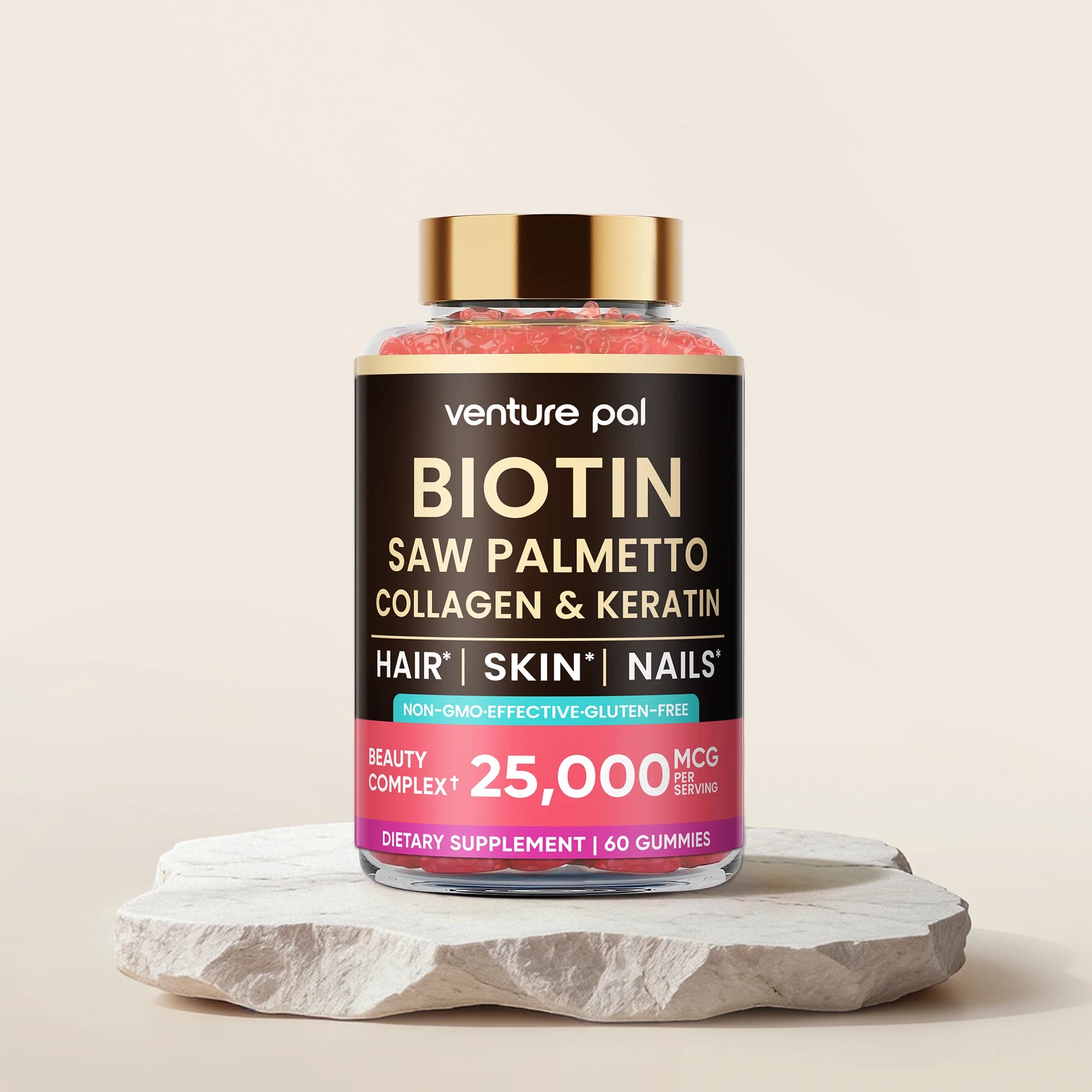 Biotin Gummies – Raspberry