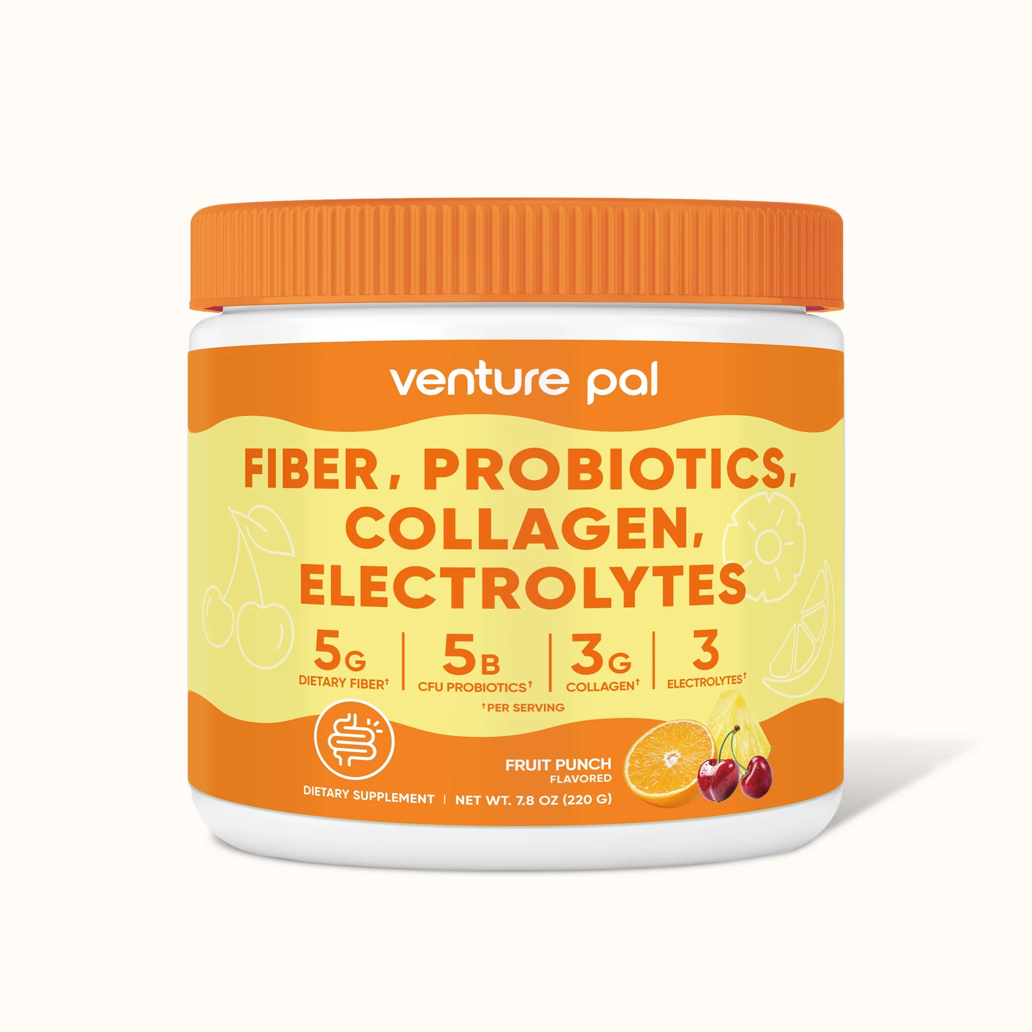 4-in-1 Fiber Supplement - Fruit Punch