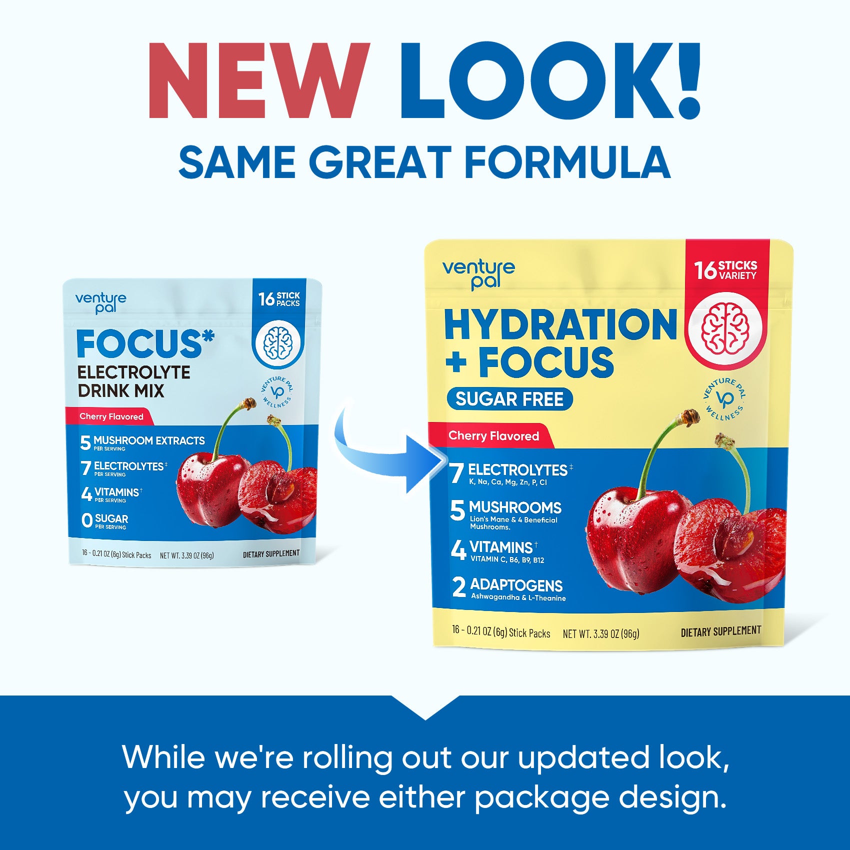 Focus Electrolyte Drink Mix