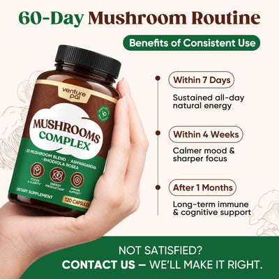 20-Mushroom Extract Capsules