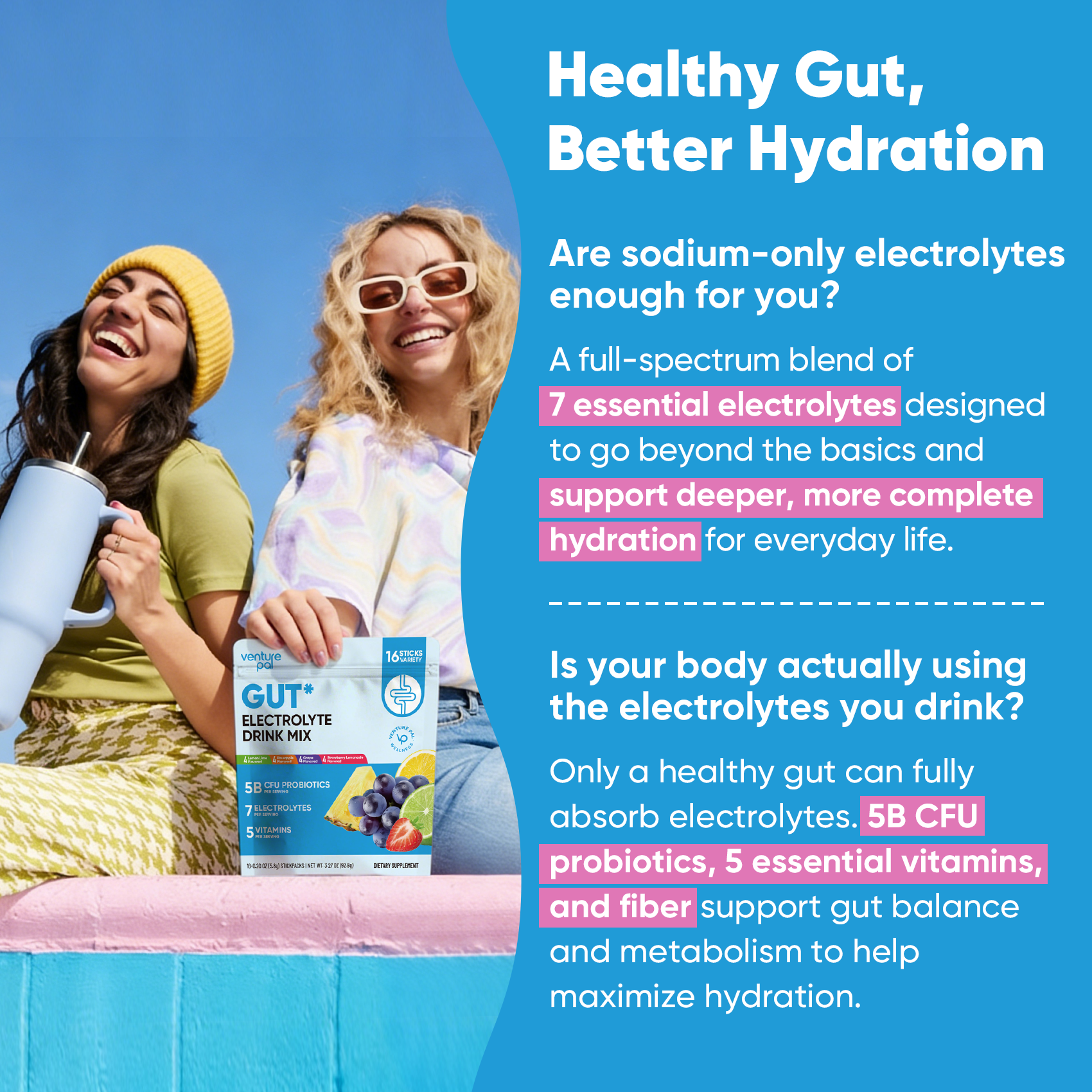 Gut Electrolyte Drink Mix