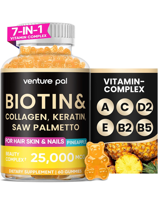 Venture Pal Biotin Gummies – Pineapple