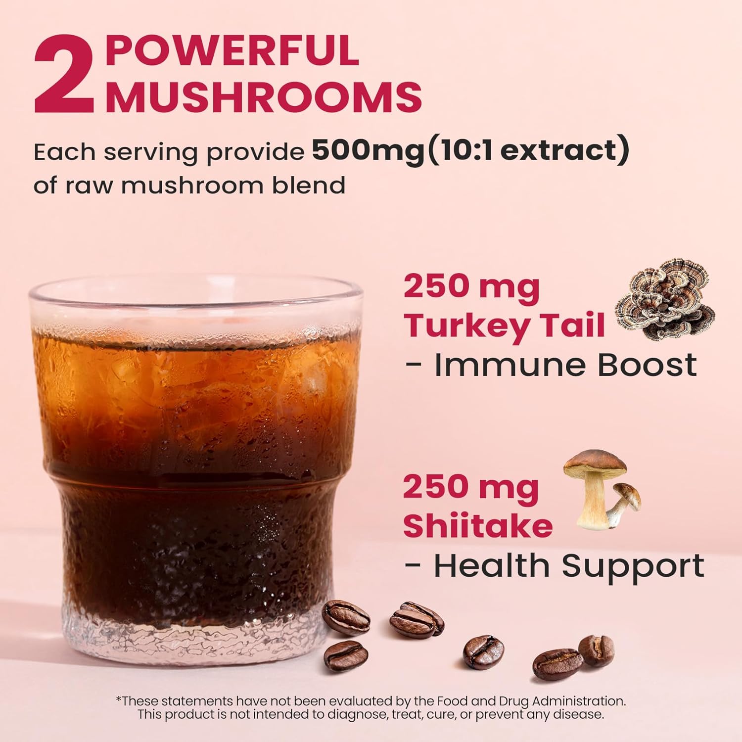 Venture Pal Slim Mushroom Coffee - 40 Servings