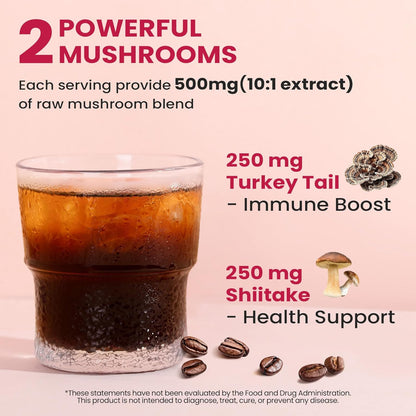 Venture Pal Slim Mushroom Coffee - 40 Servings