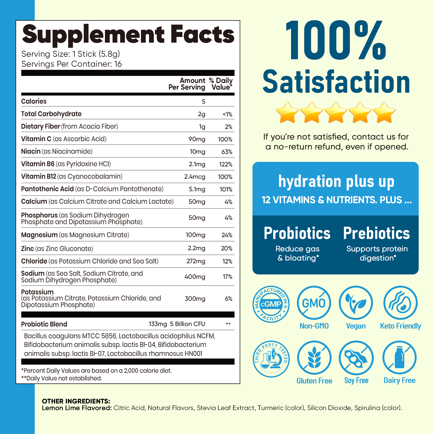 Gut Electrolyte Drink Mix