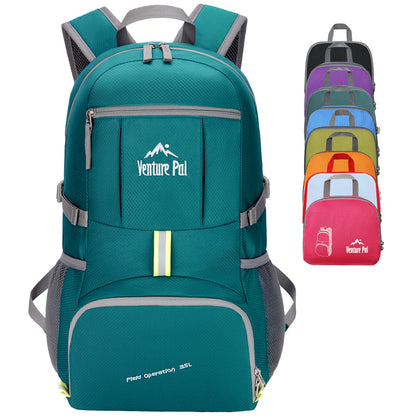 Venture Pal Army Green 35L Double-Layer Bottom & Shoulder Straps Sports Backpack
