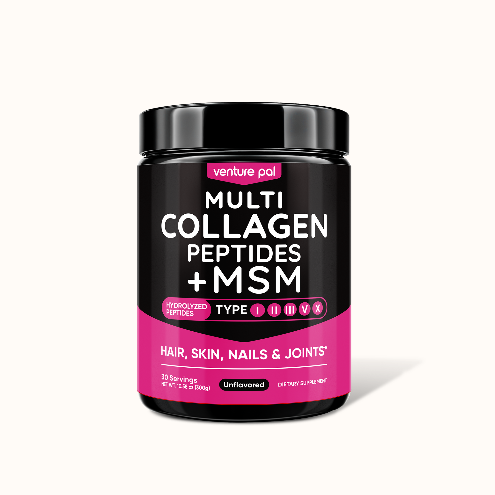 Multi Collagen Powder - Unflavored - 30 Servings