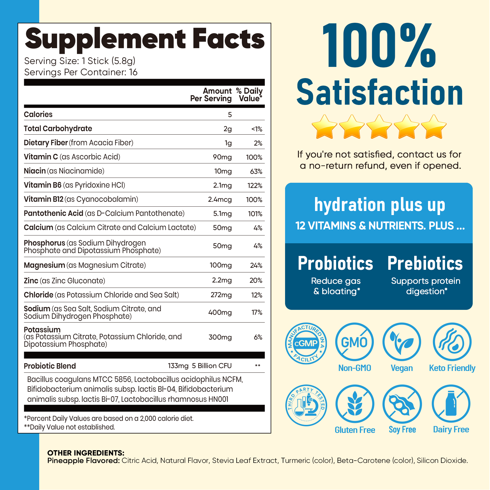 Gut Electrolyte Drink Mix