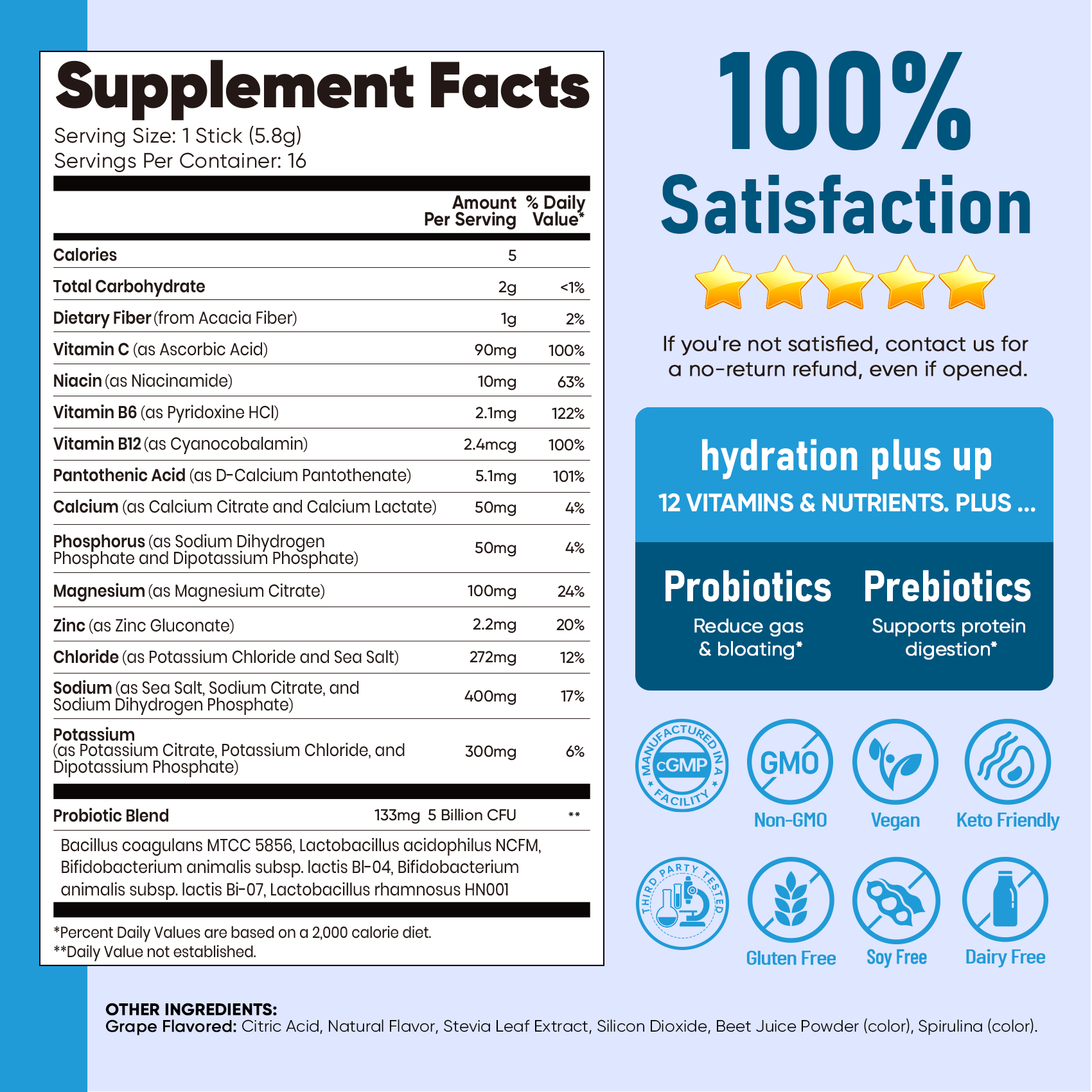 Gut Electrolyte Drink Mix