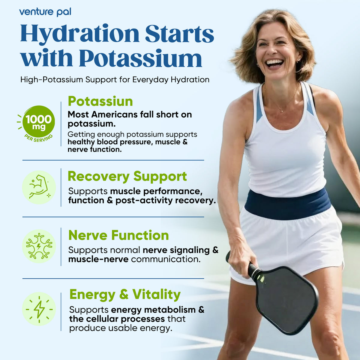 High Potassium Electrolyte Powder