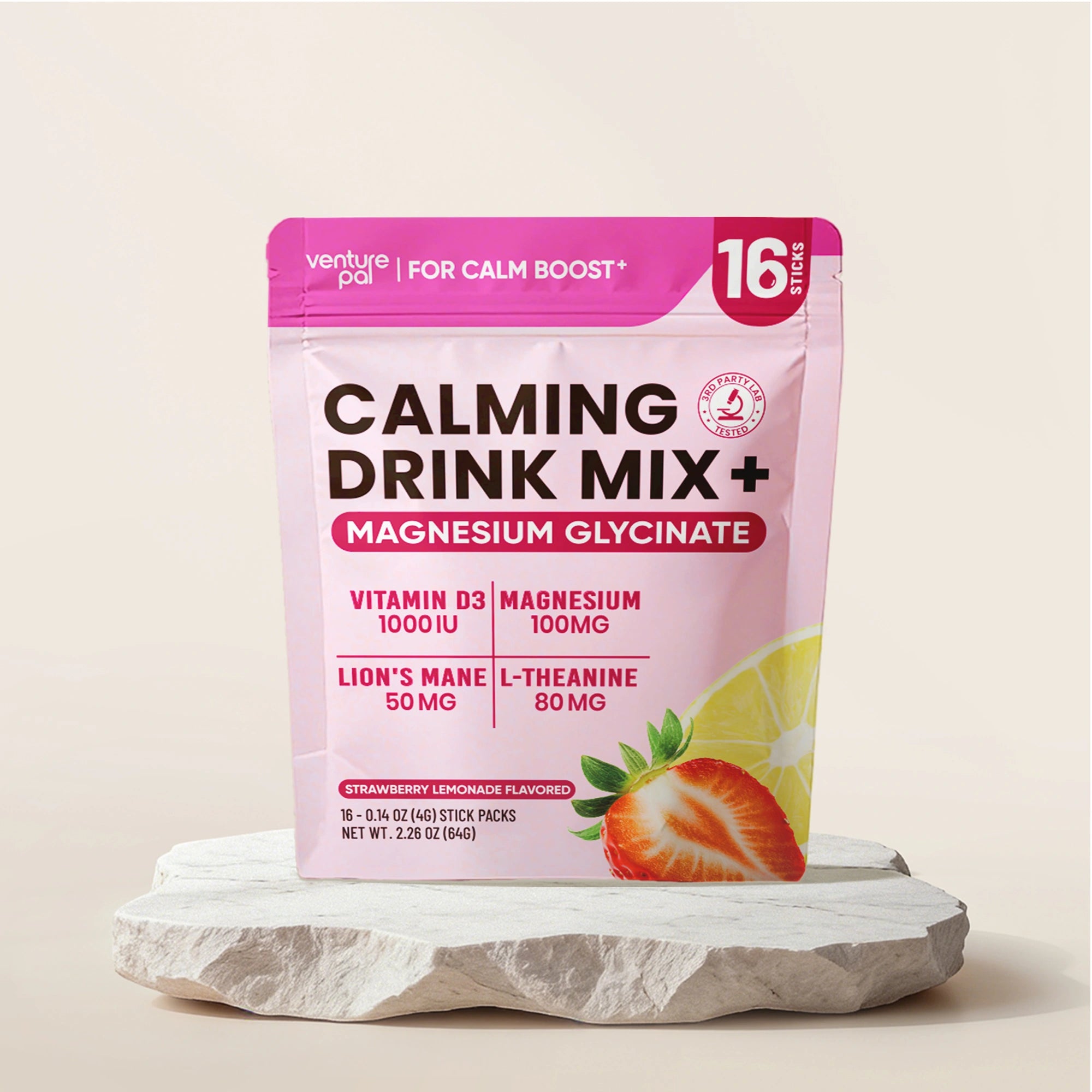 Magnesium Glycinate Powdered Drink Mix