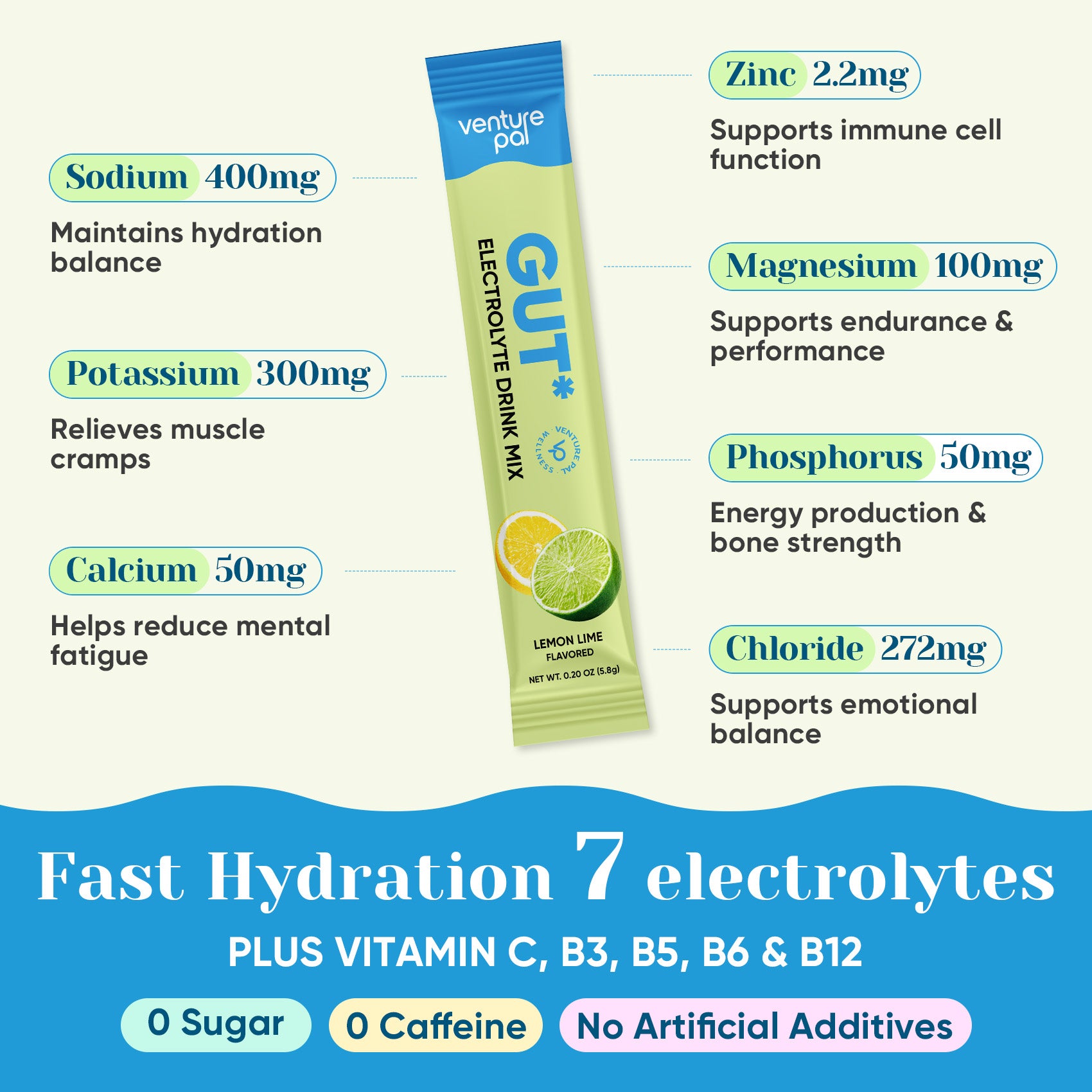 Gut Electrolyte Drink Mix