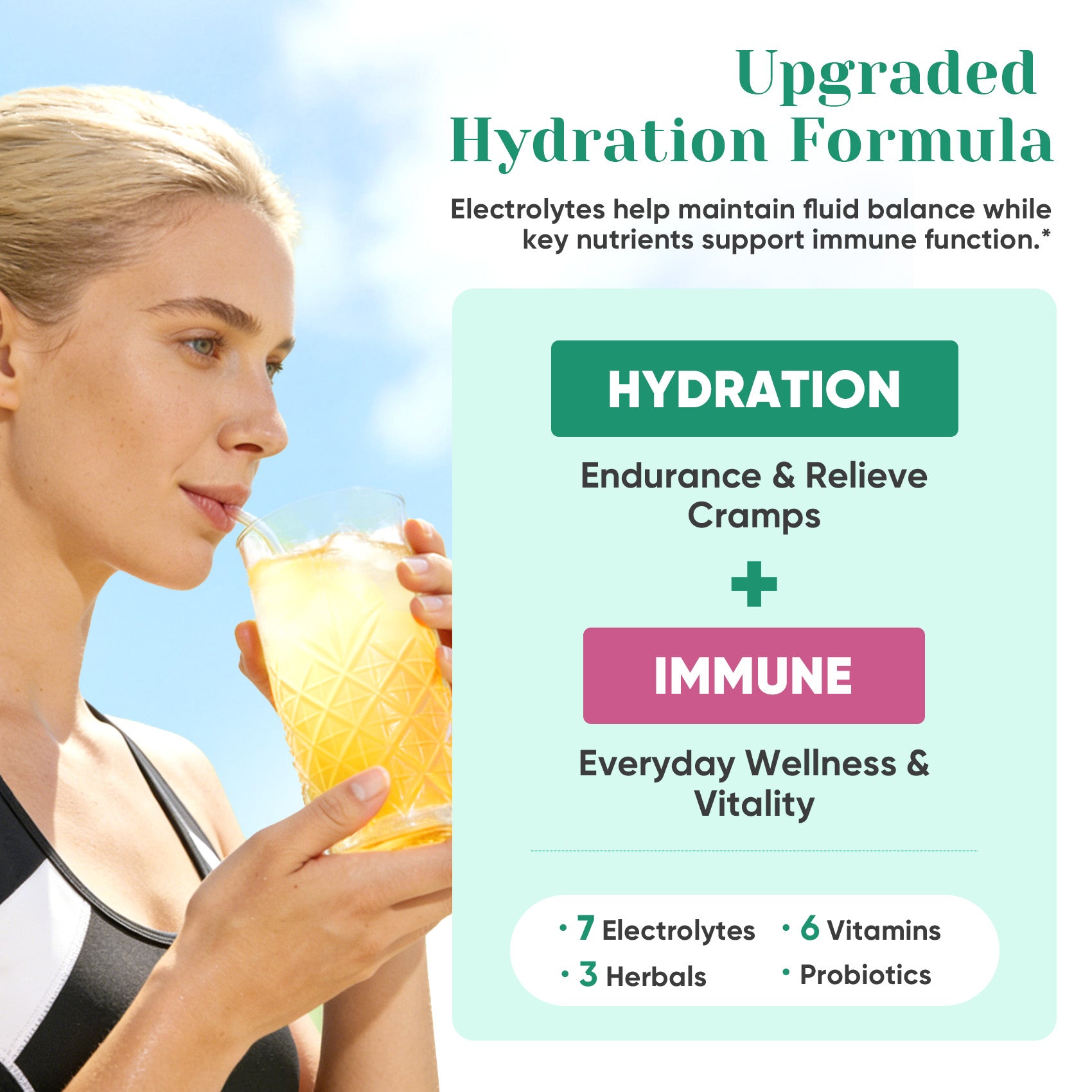 Immune Electrolyte Drink Mix