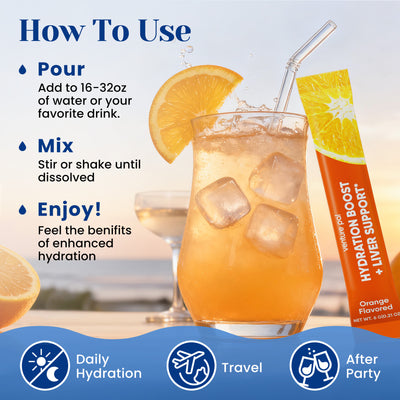 Liver Support Sugar Free Electrolyte Powder Packets