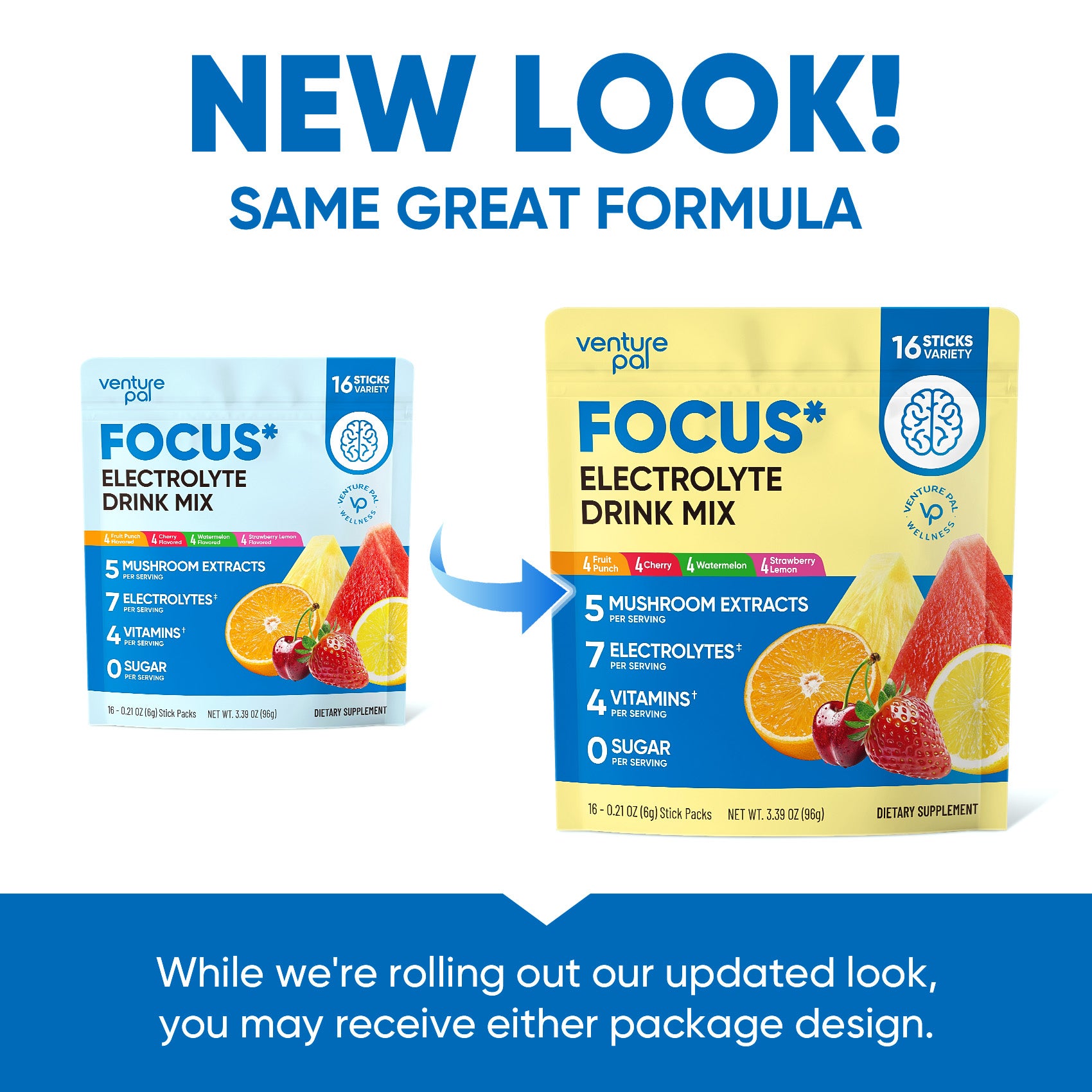 Focus Electrolyte Drink Mix