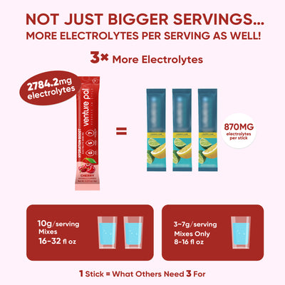 Sugar Free Electrolyte Powder Packets