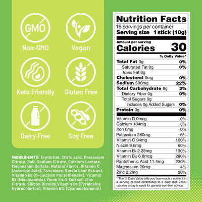 Venture Pal 35L Hiking Backpack and Zero Sugar Electrolyte Powder Lemon Flavor