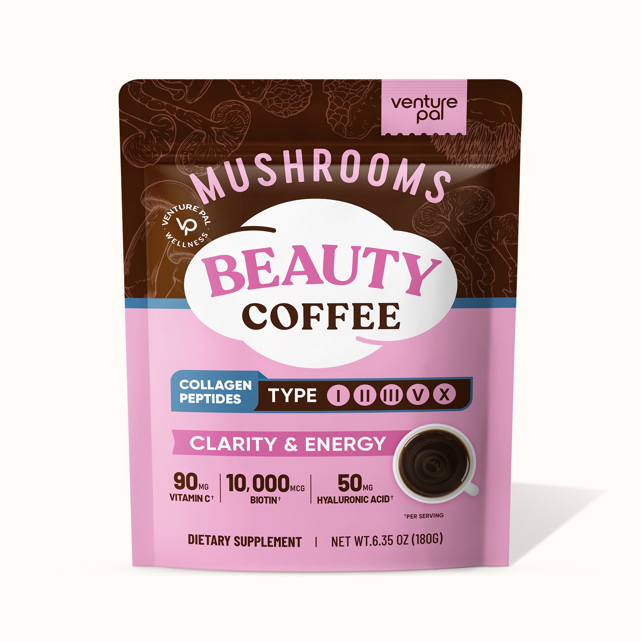 Mushroom Beauty Coffee - 30 servings