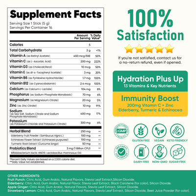 Immune Electrolyte Drink Mix