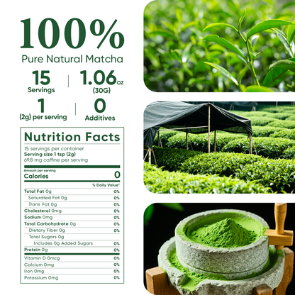 Venture Pal Ceremonial Grade Matcha Powder - 30g/1.06oz