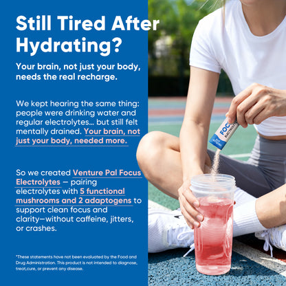 Focus Electrolyte Drink Mix - Cherry