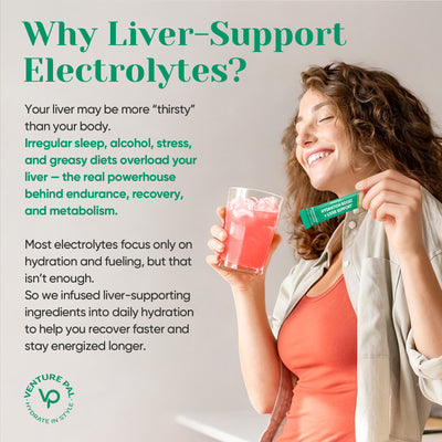 Liver Support Sugar Free Electrolyte Powder Packets