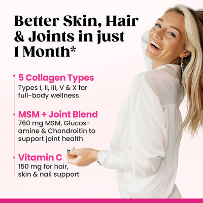 Multi Collagen Powder - Unflavored - 30 Servings