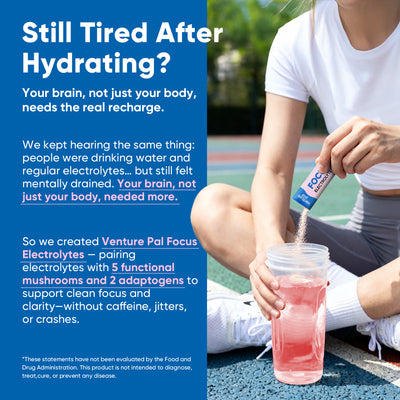 Focus Electrolyte Drink Mix - Strawberry Lemon