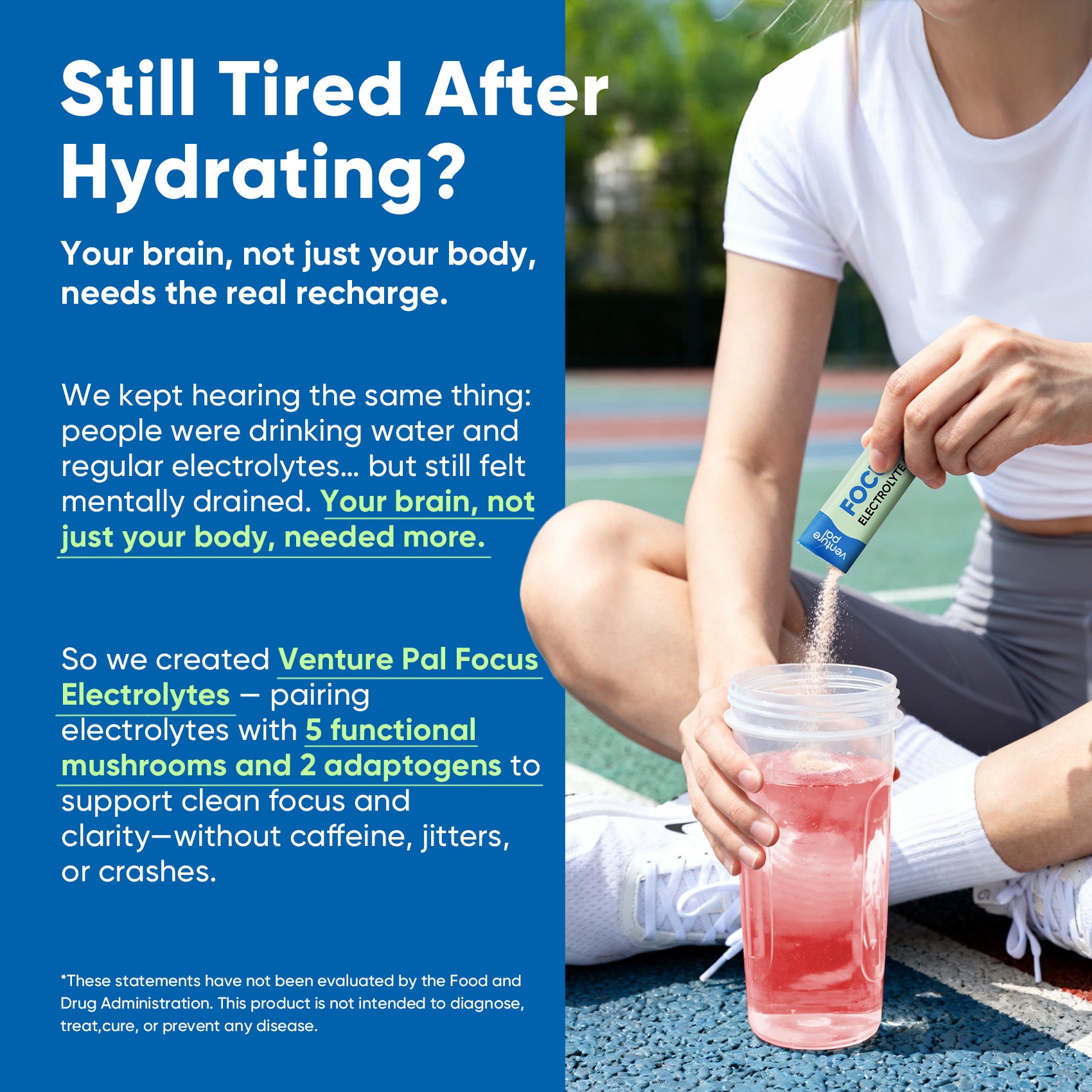 Focus Electrolyte Drink Mix - Watermelon