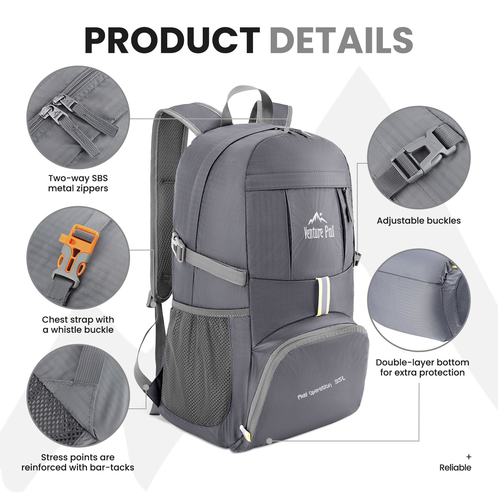 Packable Backpack | Sport Backpack | Venture Pal Backpack