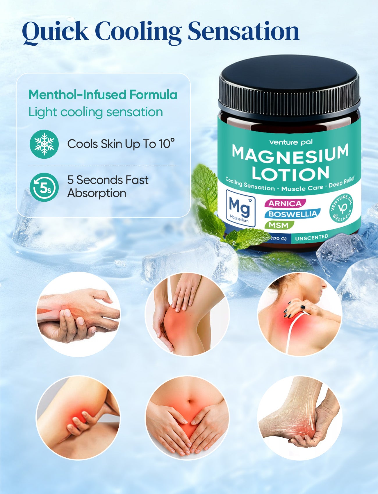 Cooling Magnesium Lotion