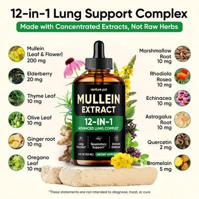 Mullein Extract Liquid Drops