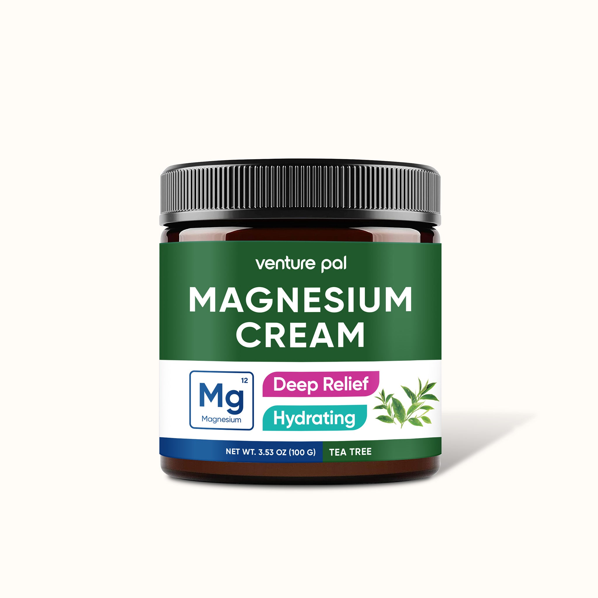 Magnesium Lotion, Topical Magnesium Cream - Tea Tree