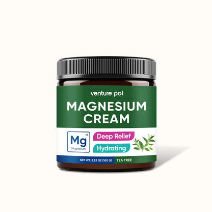 Magnesium Lotion, Topical Magnesium Cream - Tea Tree